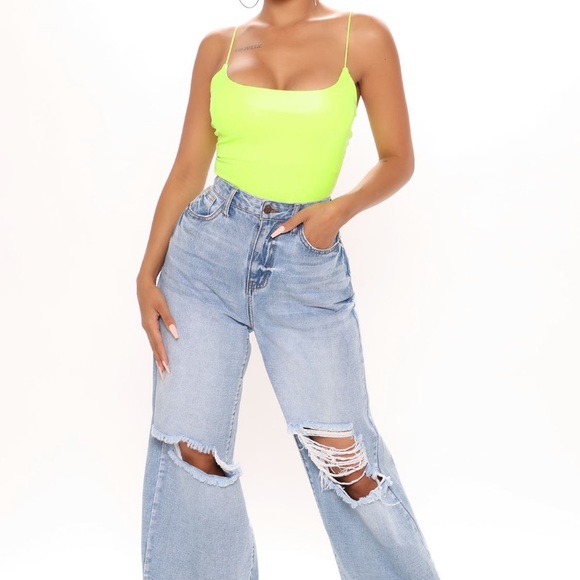 New W Tag - Fashionnova Leather Bodysuit S - Picture 2 of 5